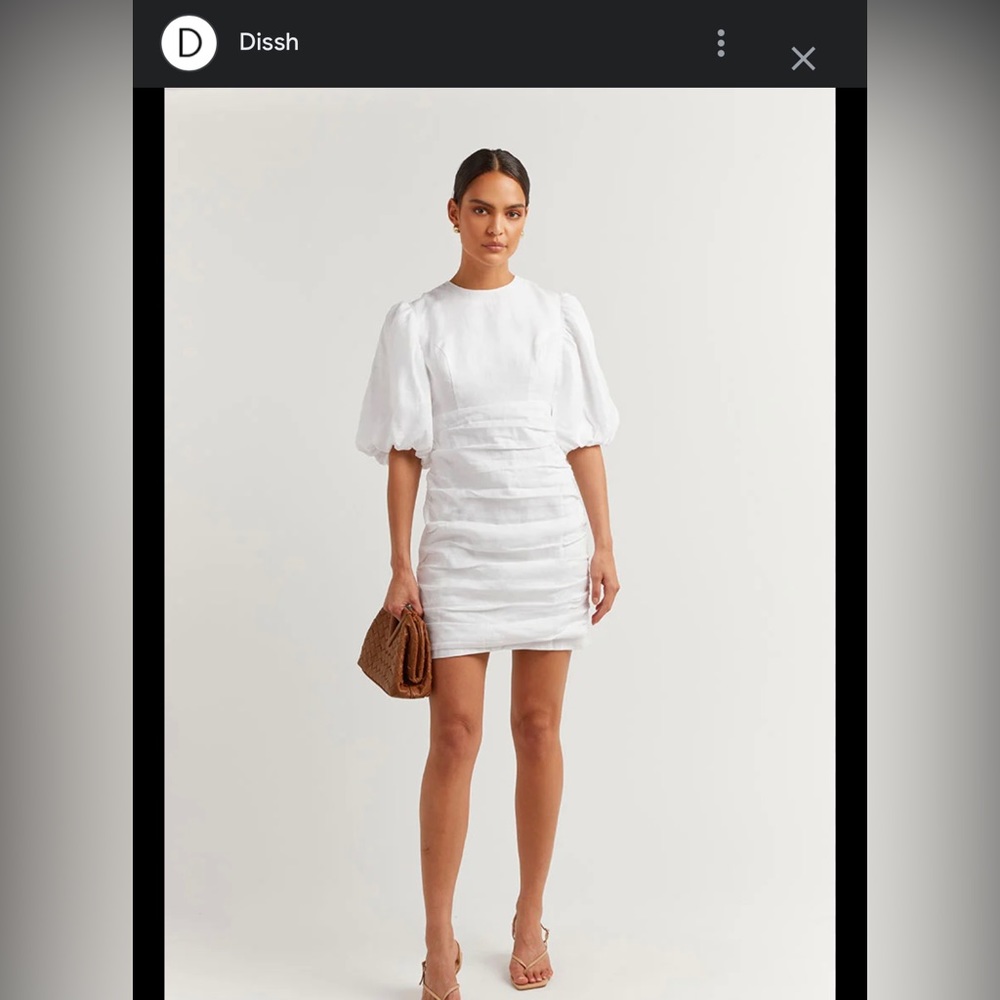 DISSH linen dress. New with tags
